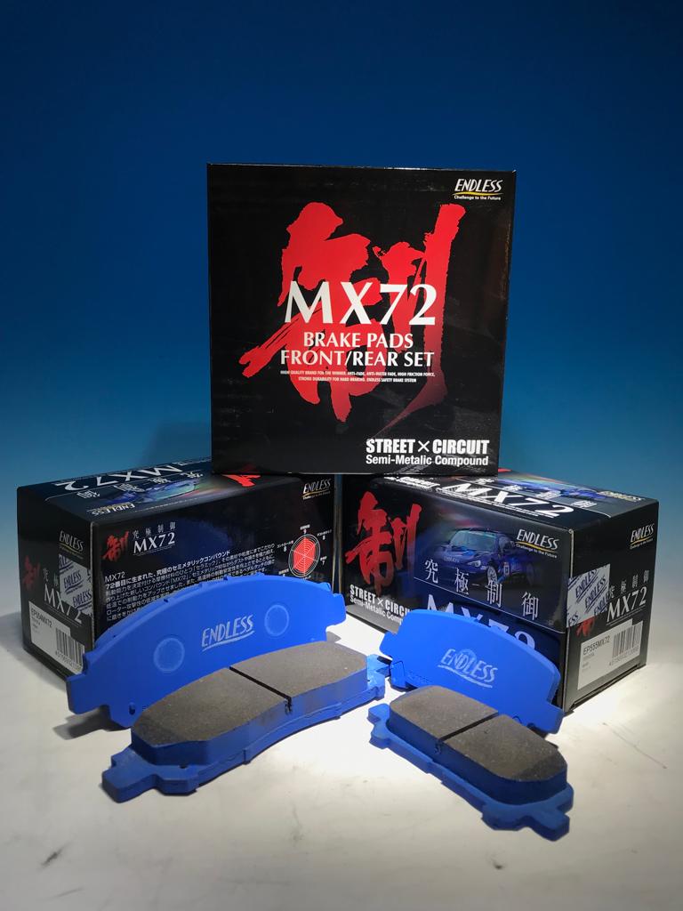 Endless Brake Pad - MX72 EP554.555 F/R set 300系Hiace
