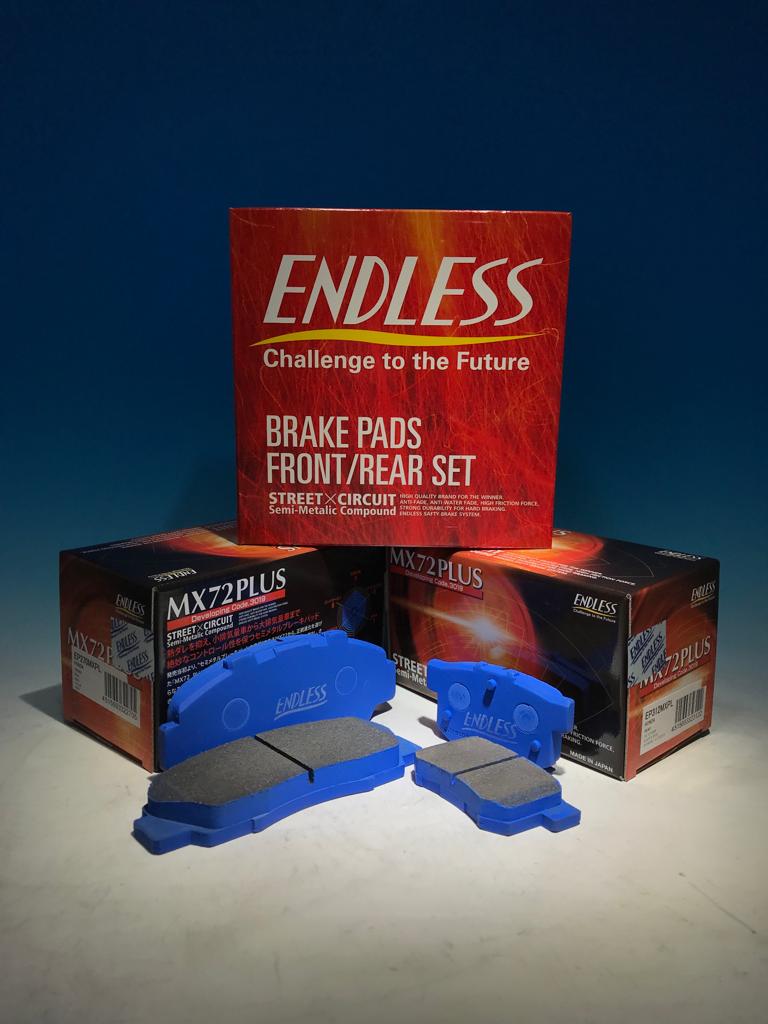 Endless Brake Pad - MX72PL EP270.312 F/R set EK9 TypeR DC2 TypeR DB8 TypeR(98spec)