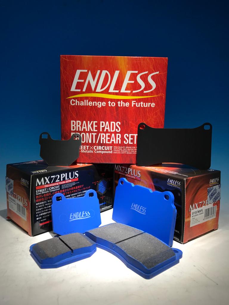 Endless Brake Pad - MX72PL EP357.291 F/R set CP/CT9A CZ4A CDB,GVB,GRB,GRF,GVF,VAB,VAF